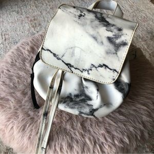 EDDIE BORGO TARGET MINI BACKPACK MARBLE